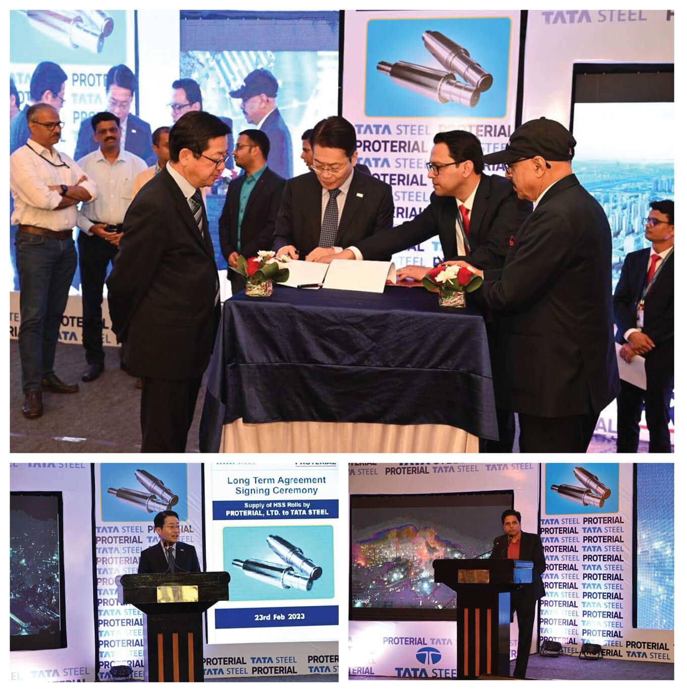 proterial tata lta signing ceremony